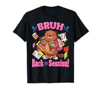 Un élève de Beaver va à l'école Brosse de Retour en Classe T-Shirt