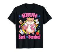 Un élève de Hamster va à l'école Brosse de Retour en Classe T-Shirt