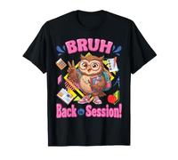 Un élève de Owl va à l'école Brosse de Retour en Classe T-Shirt