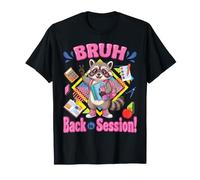 Un élève de Raccoon va à l'école Brosse de Retour en Classe T-Shirt