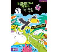 Un enfant d'âge préscolaire apprend à relier les points Animaux joyeux Arrangement collectif (Buch auf Polnisch)