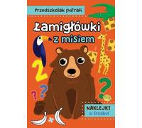Un enfant d'âge préscolaire peut faire des puzzles avec un ours en peluche (Buch auf Polnisch)