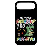Un Enseignant a survécu à 100 Jours, Moi, Dino, 100e Jour d'école, garçons et Enfants Coque pour iPhone Air