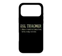 Un Enseignant d'anglais Langue Seconde, comme Un Enseignant Normal, est Un Dictionnaire Bien Plus Cool Coque pour iPhone 17 Pro Max