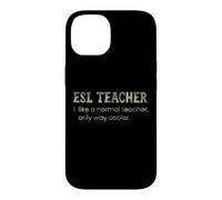 Un Enseignant d'anglais Langue Seconde, comme Un Enseignant Normal, est Un Dictionnaire Bien Plus Cool Coque pour iPhone 14