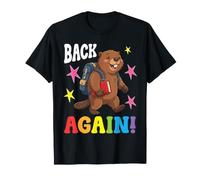 Un Enseignant étudiant Mignon de Beaver est de Retour à l'école T-Shirt