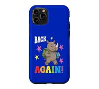 Un Enseignant Mignon de Rhino est de Retour à l'école Coque pour iPhone 11 Pro