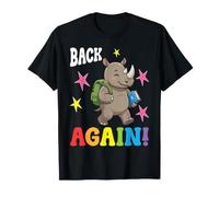 Un Enseignant Mignon de Rhino est de Retour à l'école T-Shirt