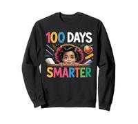 Un Enseignant Plus Intelligent de 100 Jours d'école est Heureux de Passer 100 Jours d'école Sweatshirt