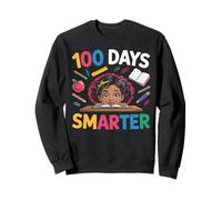 Un Enseignant Plus Intelligent de 100 Jours d'école est Heureux de Passer 100 Jours d'école Sweatshirt