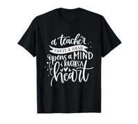 Un Enseignant Prend la Main, ouvre l'esprit, Touche Le cœur, apprécie T-Shirt Graphique avec Valeur