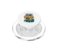 Un Enseignant retraité drôle, C'est pour Toujours Pendant Les Vacances d'été PopSockets PopGrip pour MagSafe