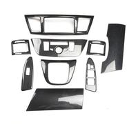 Un Ensemble Complet Garniture Panneau de Voiture pour Great Wall V80 2011 2012 2013, Voiture ABS Décoratif D'intérieur Garniture - Auto-adhésif Accessoires de Voiture,Black1- MT
