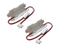 Un ensemble contenant deux fusibles haute tension essentiels conçus spécifiquement pour une utilisation dans les fours à micro-ondes évalués à cinq kilovolts (5 KV 0,75 A)