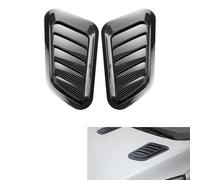 Un ensemble (de 2 pièces) d'accessoire voiture tuning, Prise Air Capot, Compatible avec Rolls-Royce La Rose Noire Droptail 2024-,Accessoire voiture exterieur,stylé et génial (Noir carbone)