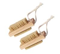 Un Ensemble De 2 Pinceaux À Ongles, Pinceaux À Ongles Double Face, Pinceaux À Ongles En Bois, Pinceaux De Détail Des Ongles, Accessoires De Beauté Des Ongles