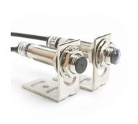 Un ensemble de 20 mètres NPN N/O E3F-20L interrupteur optoélectrique capteur proximité infrarouge boîtier en laiton M12