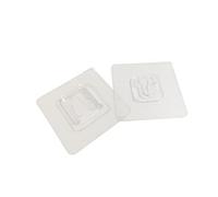 Un ensemble de 8 crochets muraux, sans poinçonnage, réutilisables, étanches et résistants à l'huile, crochets auto-adhésifs pour cadres photo, cuisines et salles de bain.