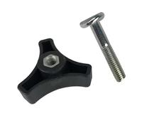 Un ensemble de boutons de poignée triangulaire, Kit de boulons à vis et écrous, attaches de remplacement pour Honda HAYTER MOUNTFIELD, accessoires de tondeuse à gazon-a