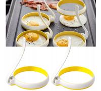 Un ensemble de deux modèles en silicone pour les œufs au four