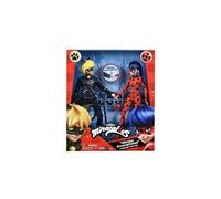 Figurine de collection Playmates Un ensemble de figurines Miraculous Ladybug et Cat Noir