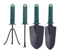 Un ensemble d'outils de jardinage avec une pelle à gazon pour transplanter une pelle à main. Complet 4 pièces &