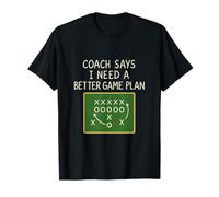 Un entraîneur drôle Dit Que J'Ai Besoin d'un Meilleur Plan de Match | Nouveauté Sportive T-Shirt