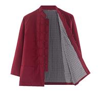 Un épais et chaud uniforme de Tai Chi Hiver Hommes Tang Costume Tai Chi Uniforme Coton Manches Longues Multicolore Plusieurs Tailles