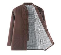 Un épais et chaud uniforme de Tai Chi Hiver Hommes Tang Costume Tai Chi Uniforme Coton Manches Longues Multicolore Plusieurs Tailles