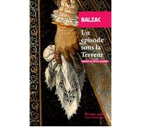Un épisode sous la Terreur - Honoré de Balzac - Rivages - Poche - Roman