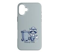 Un équipage de Nettoyage pour Raton Laveur Coque pour iPhone 16 Plus