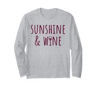 Un été Amusant pour Les Amateurs de Soleil et de vin Manche Longue