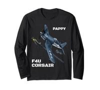 Un excellent t-shirt aviation F4U Corsair. Manche Longue