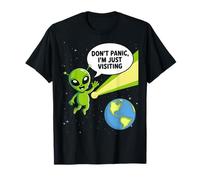 Un Extraterrestre drôle de Premier Contact avec la comète 3I, Visiteur de la Terre de l'Atlas T-Shirt