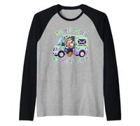 Un Facteur Paresseux Trop Mignon - Une Factrice Drôle Et Manche Raglan