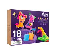 Un fantastique ensemble de 18 couleurs d'aquarelle mousse - créez, jouez et développez votre imagination avec de l'aquarelle pâteuse légère, parfaite pour les enfants !