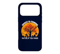 Un fantôme Arrive si Vous osez Une fête d'halloween Amusante et effrayante Coque pour iPhone 17 Pro Max
