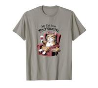 Un félin Qui boit du vin drôle, Mon Chat est Tellement persuasif T-Shirt