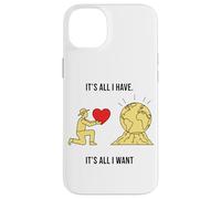 Un Fermier Offre Un Design Symbolique Minimaliste en Forme de cœur à la Terre Coque pour iPhone 14 Plus