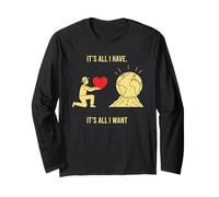 Un Fermier Offre Un Design Symbolique Minimaliste en Forme de cœur à la Terre Manche Longue