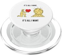 Un Fermier Offre Un Design Symbolique Minimaliste en Forme de cœur à la Terre PopSockets PopGrip pour MagSafe