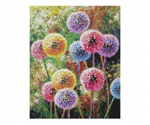 Un feu d’artifice floral - peinture par numéros