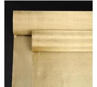 Un filet de cuivre tissé, Filtre en fil de laiton, mailles de 20 à 150 mailles, 1 x 1 m, jaune(150mesh 1x1m)
