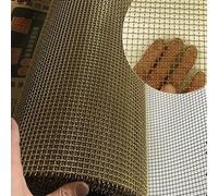Un filet de cuivre tissé, Tissu filtrant en maille de laiton, blindage des signaux électromagnétiques, alliage de cuivre jaune, mailles multiples, largeur 1 m(40mesh 1x1m)