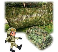 Un filet déguisé, Filet de camouflage de qualité militaire, pare-soleil vert, plusieurs tailles(4x10m/13x32.8ft)