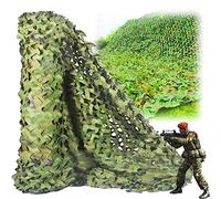 Un filet déguisé, Filet de camouflage vert jungle camouflage plusieurs tailles(2x6m/6.6x19.7ft)