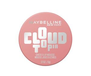 Un fini mat flouté longue tenue pour joues et lèvres - MAYBELLINE NEW YORK Mousse Cloud Matte 09 Int, 5g - Lot de 2