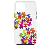 Un fouillis de pièces de Puzzle Coque pour iPhone 12 Mini