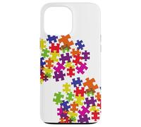 Un fouillis de pièces de Puzzle Coque pour iPhone 13 Pro Max