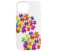 Un fouillis de pièces de Puzzle Coque pour iPhone 15 Plus